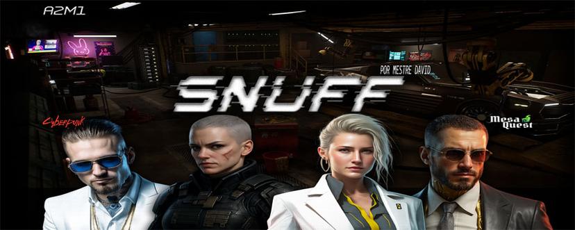 Banner da mesa de RPG: SNUFF