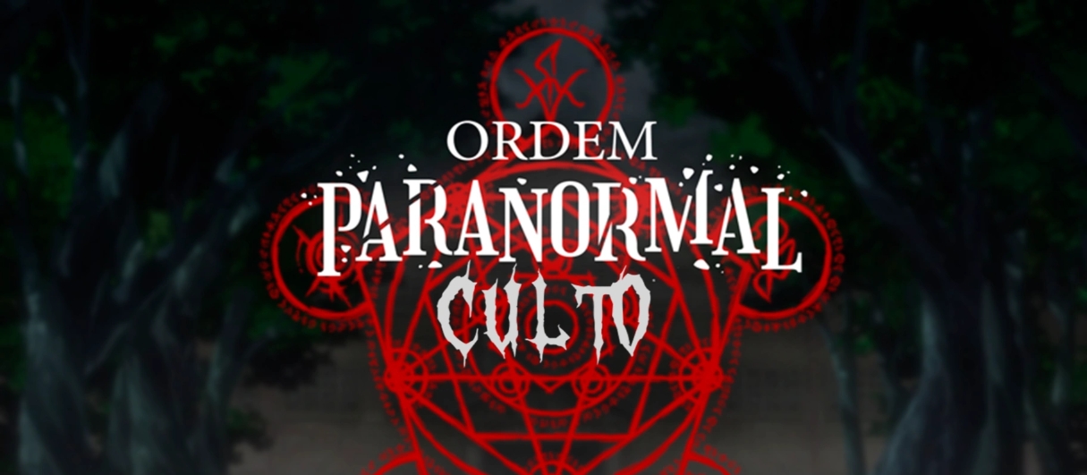Banner da mesa de RPG: Culto - Ordem Paranormal
