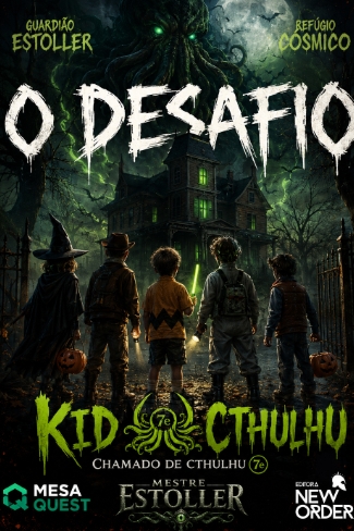 Banner da mesa de RPG: O DESAFIO