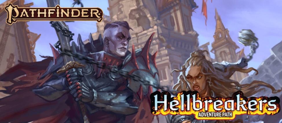 Banner da mesa de RPG: Hellbreakers