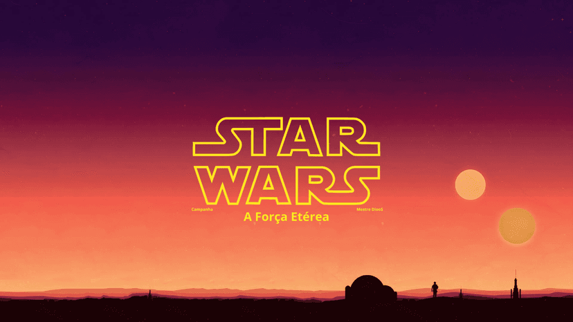 Banner da mesa de RPG: Star Wars | Força Etérea