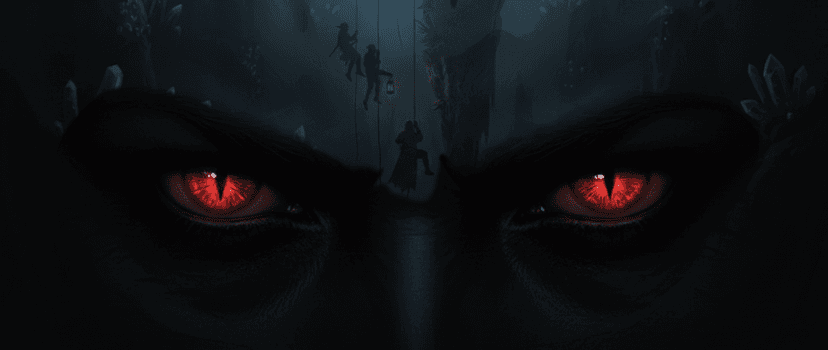 Banner da mesa de RPG: Sem Tempo para Morrer no Escuro