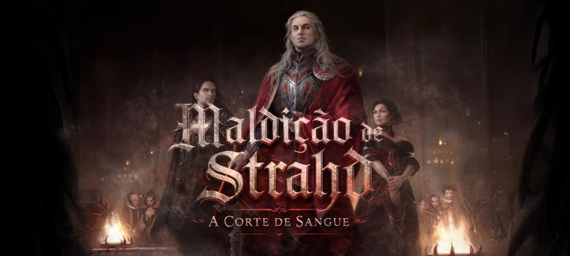 Banner da mesa de RPG: Maldição de Strahd - A Corte de Sangue