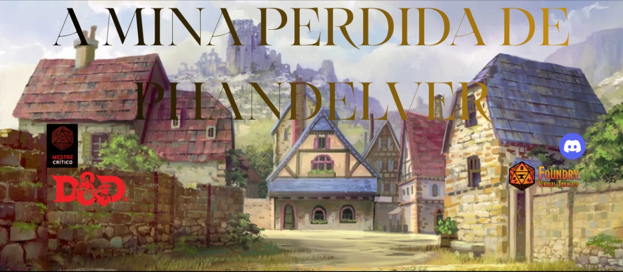 Banner da mesa de RPG: A Mina Perdida de Phandelver