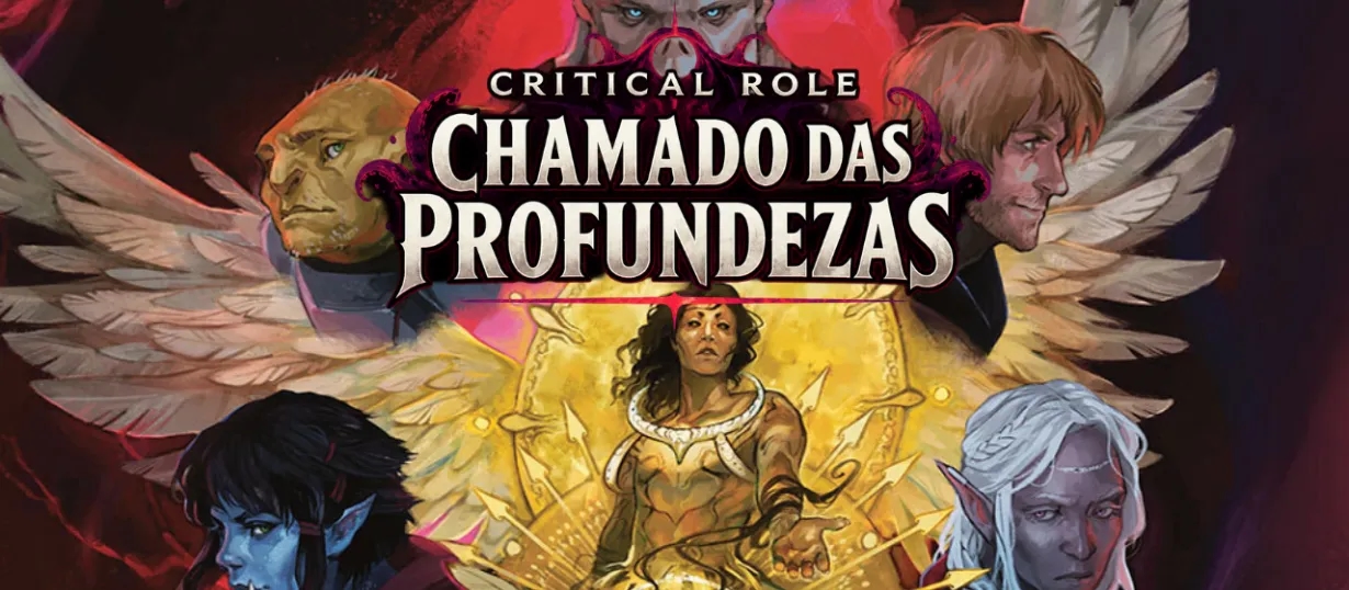 Banner da mesa de RPG: Critical Role: Chamado das Profundezas