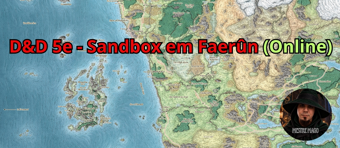 D&D 5e -Sandbox em Faerûn - Online