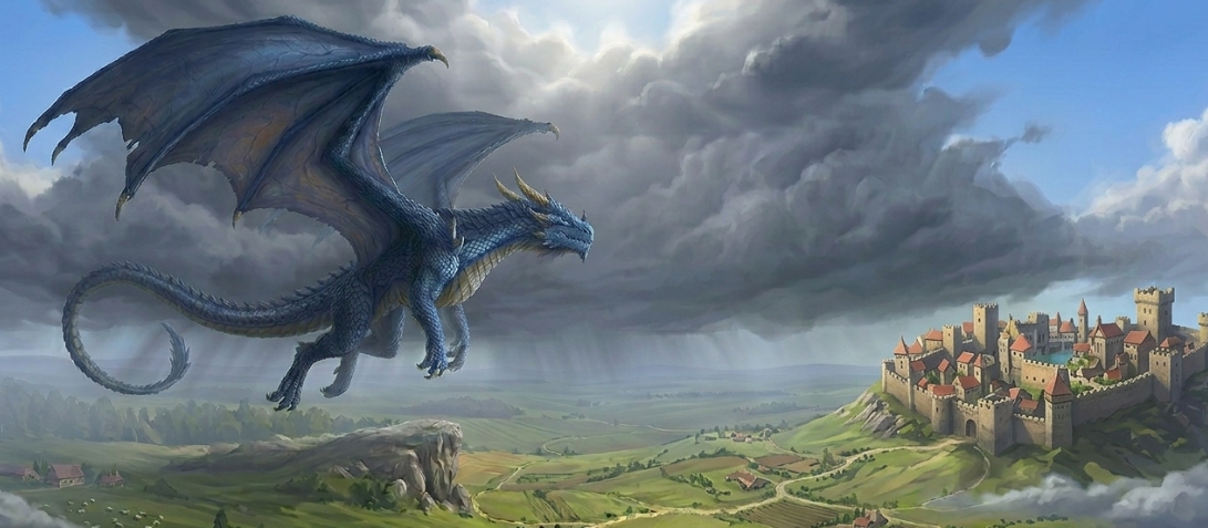 Banner da mesa de RPG: Greenest em chamas!