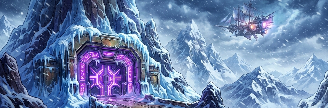 Banner da mesa de RPG: Final Fantasy: O Pulso de Skydie — O Despertar do Éter