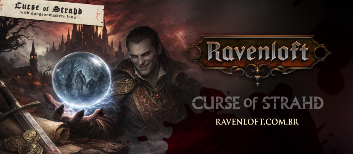 🩸 CURSE OF STRAHD - Mesa Aberta no FoundryVTT 🩸