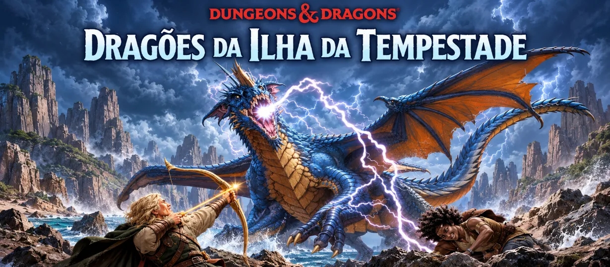 Dragões da Ilha da Tempestade – Aventura Introdutória