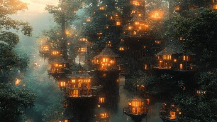 Banner da mesa de RPG: Exploração nos Ermos