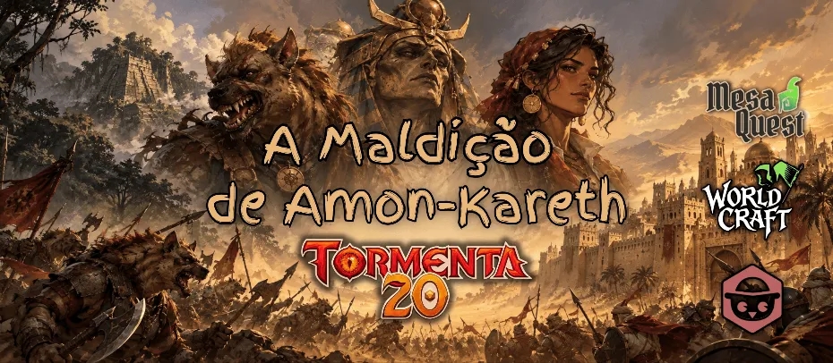 A Maldição de Amon-Kareth | Tormenta20