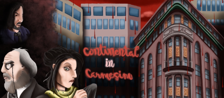 Continental in Carmesim