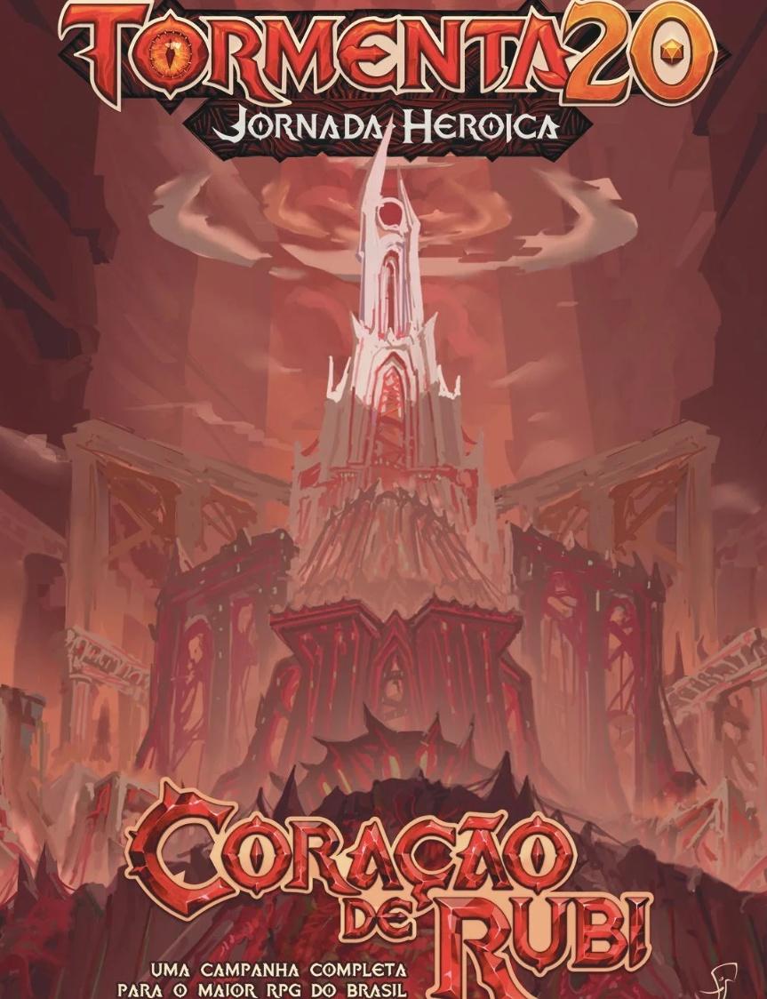 Banner da mesa de RPG: T20 - Coração de Rubi