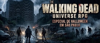 Banner da mesa de RPG: Sangue Sob a Garoa