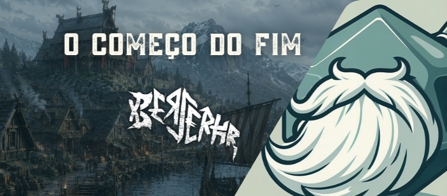 Banner da mesa de RPG: O Começo do Fim