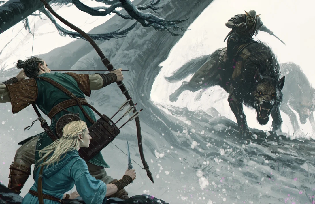 Banner da mesa de RPG: ECOS DE ERIADOR