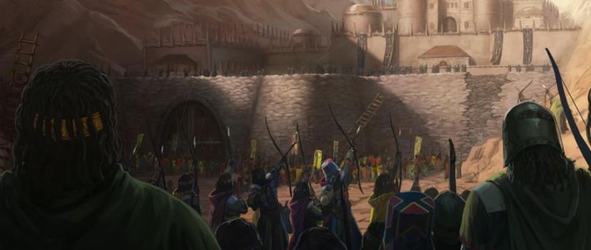 Banner da mesa de RPG: A Guerra dos 80