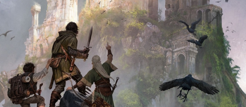 Banner da mesa de RPG: A Sociedade da Primavera
