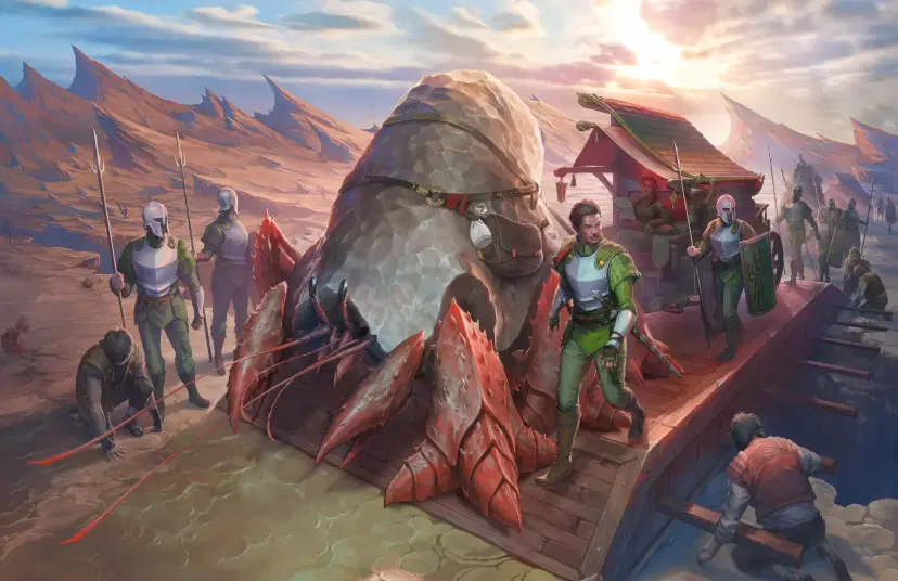 Banner da mesa de RPG: Aprenda COSMERE RPG!