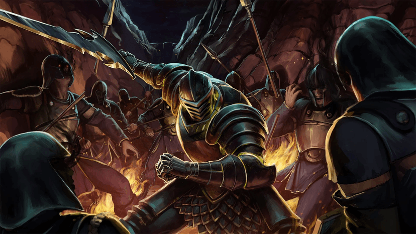 Banner da mesa de RPG: Fragmentos de Honra