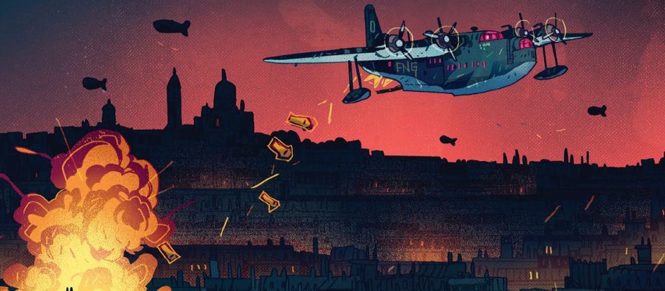 Banner da mesa de RPG: OPERAÇÃO PARIS 1943