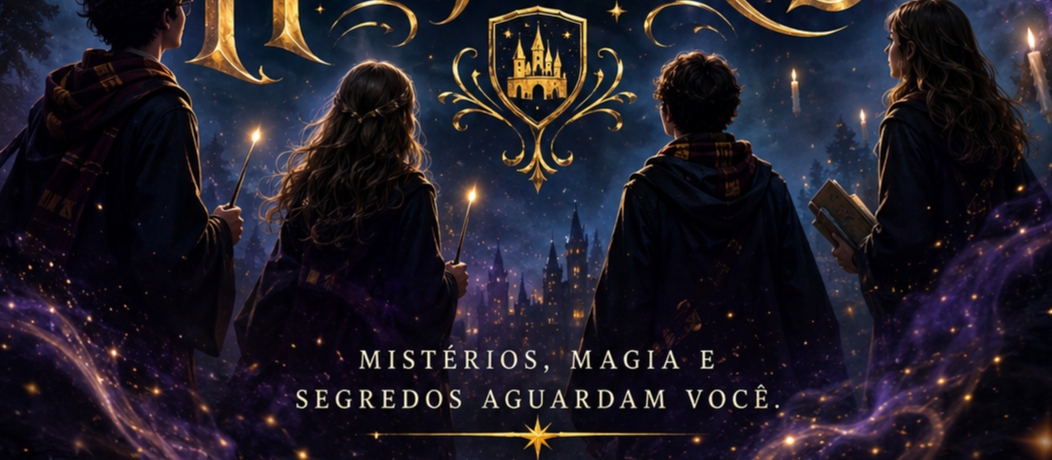 Banner da mesa de RPG: Hogwarts RPG