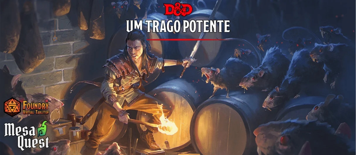 D&D One Shot | Um Trago Potente | Nível 1