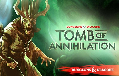 Banner da mesa de RPG: Tumba da Aniquilação