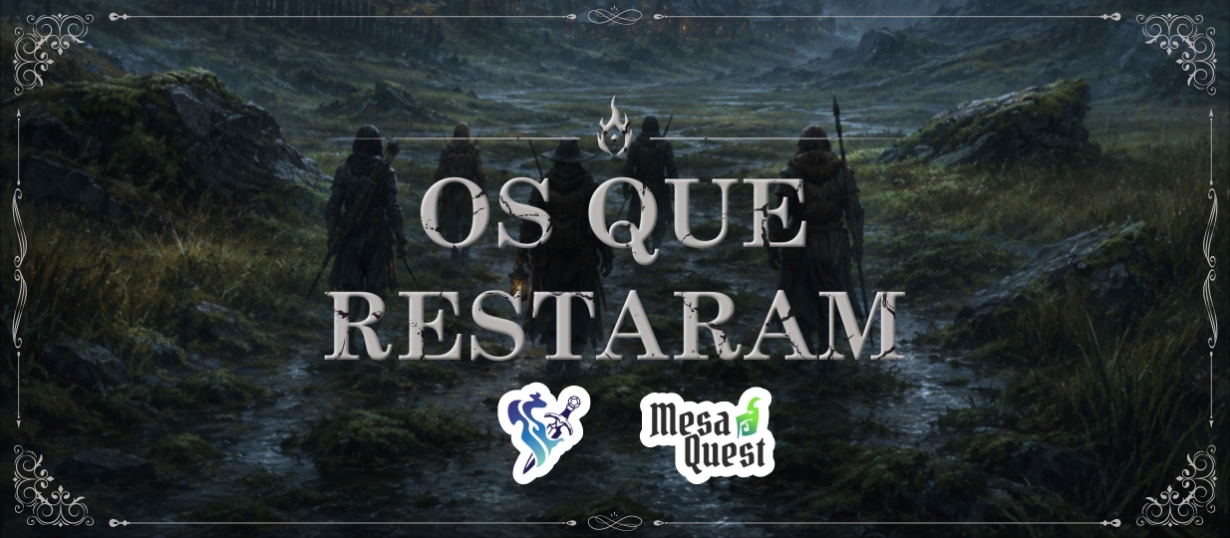 Banner da mesa de RPG: Os que restaram - Cenário Era de Umbra Daggerheart