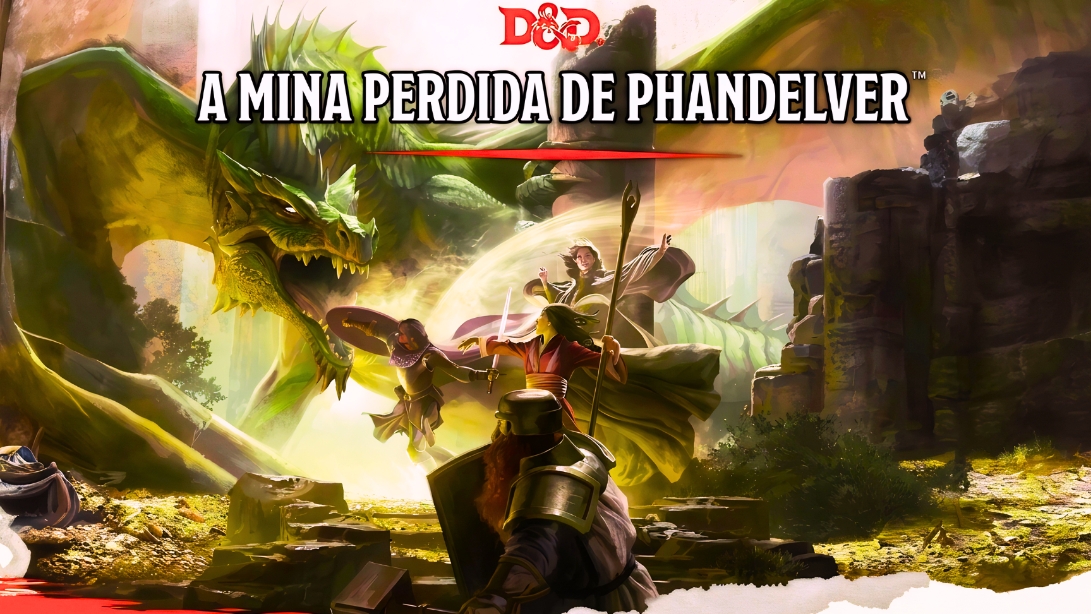 Banner da mesa de RPG: A Mina Perdida de Phandelver (Iniciantes)