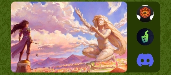 Banner da mesa de RPG: Libertação de Valkiriya