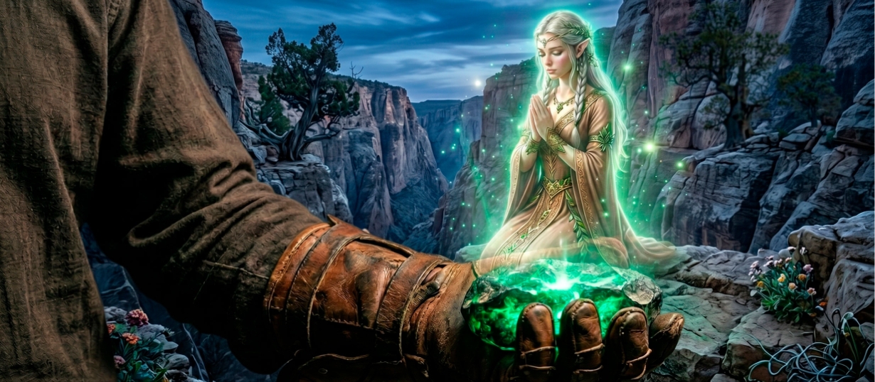 Banner da mesa de RPG: Resgate em Dor'Raew