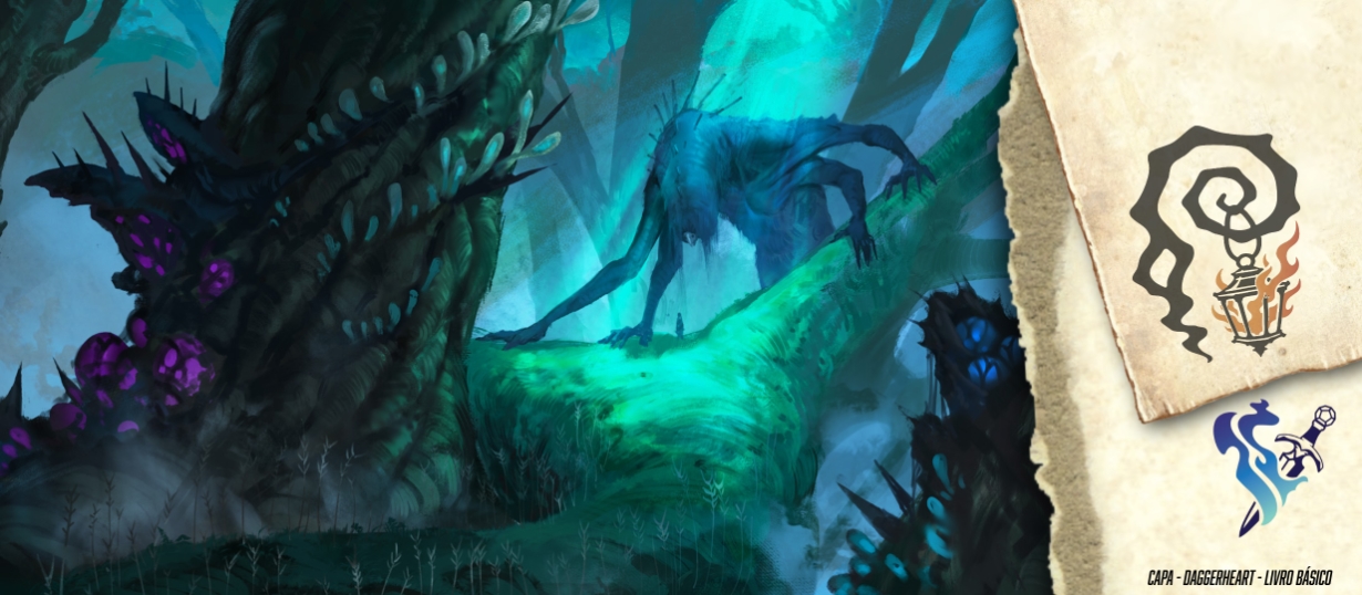 Banner da mesa de RPG: Surto Selvagem : A Fortaleza do Limiar Branco