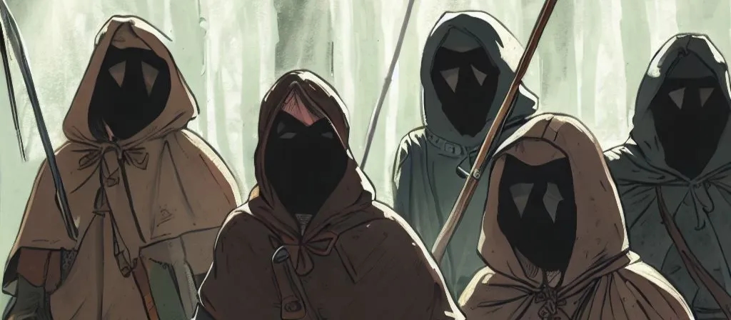 Banner da mesa de RPG: Os Podres