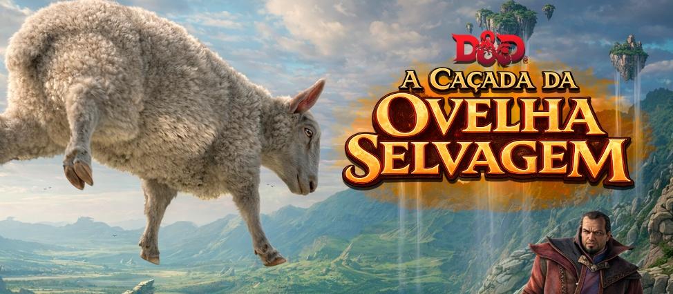Banner da mesa de RPG: A Caçada da Ovelha Selvagem | The Wild Sheep Chase