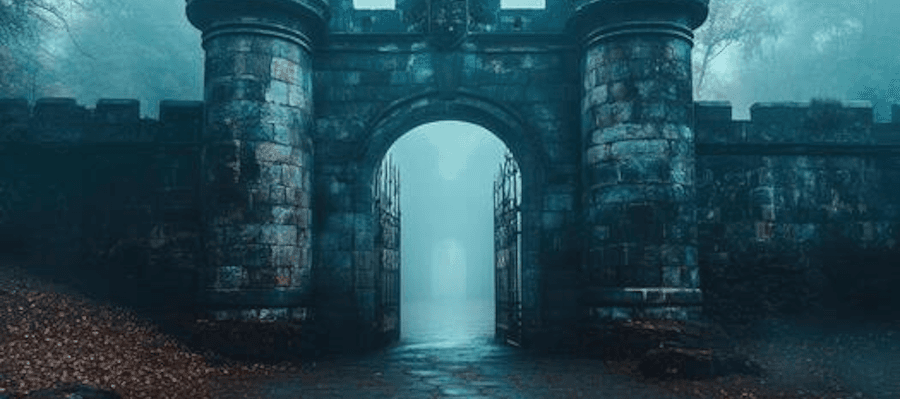 Banner da mesa de RPG: A Ata d'Almas