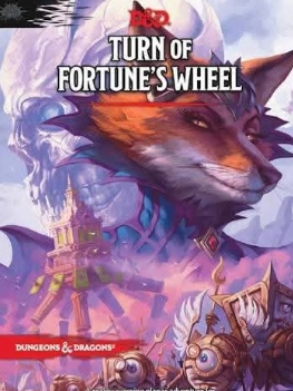 Banner da mesa de RPG: D&D Turn of Fortune's Wheel