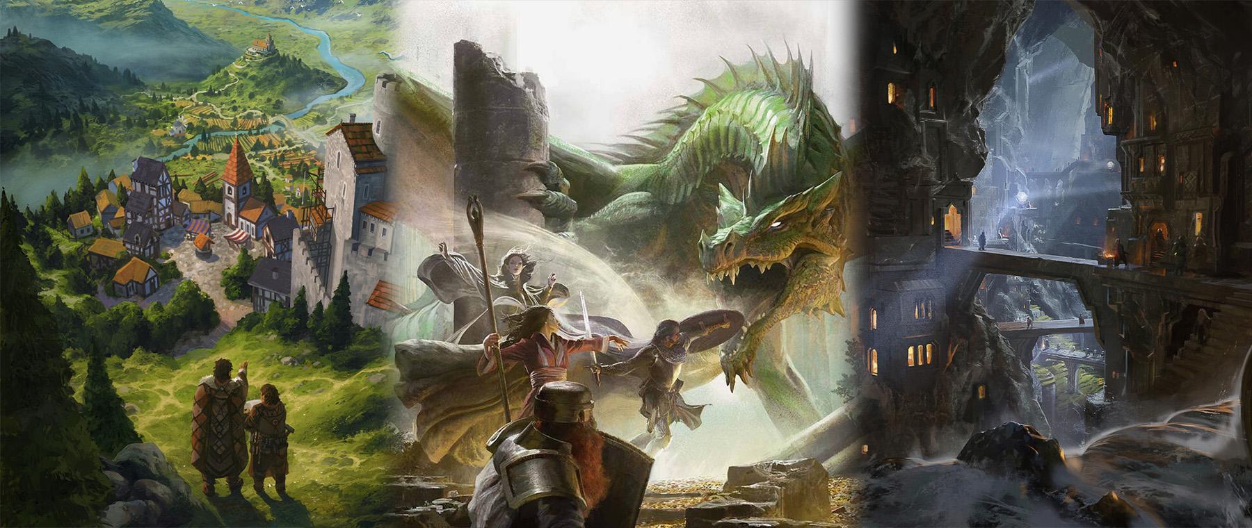 Banner da mesa de RPG: A Mina Perdida de Phandelver