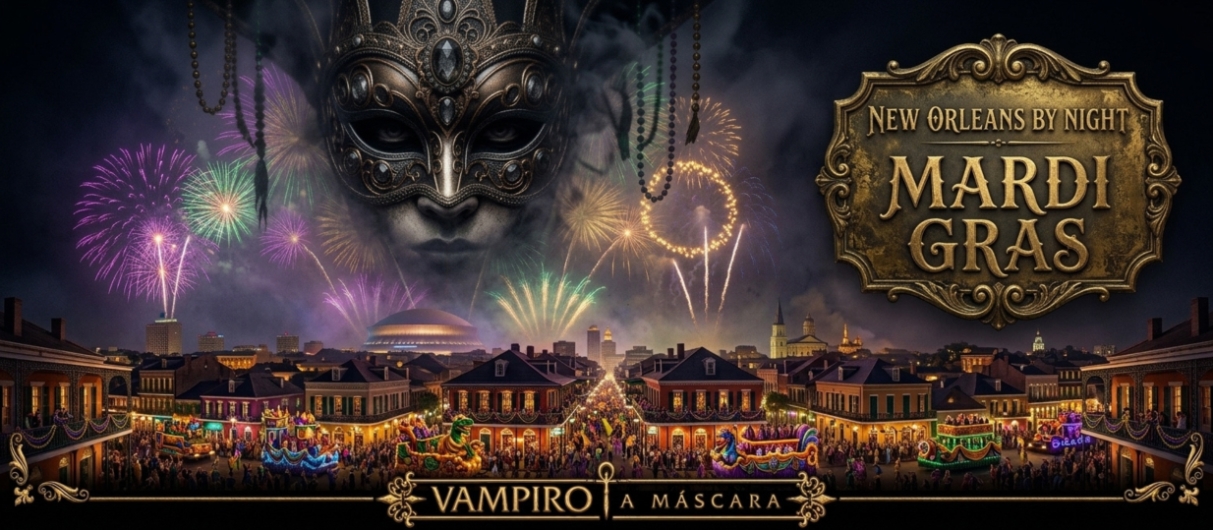 V5 — NEW ORLEANS BY NIGHT: "MARDI GRAS"— Vampiro: A Máscara 5ª Edição
