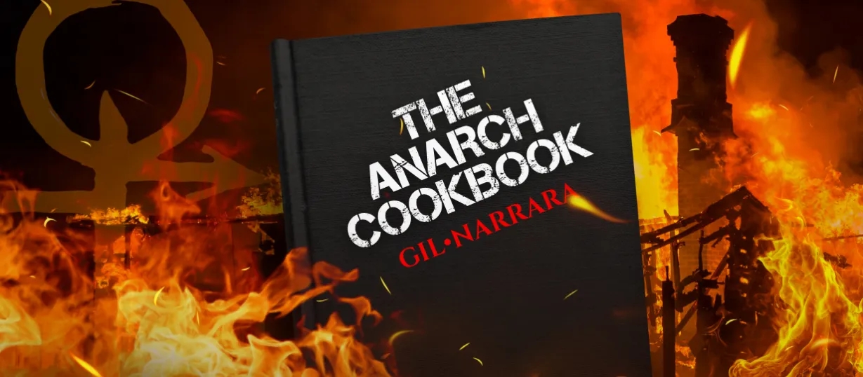 Banner da mesa de RPG: V5 — New Orleans by Night — "THE ANARCH COOKBOOK" — Vampiro: A Máscara 5ª Ed.