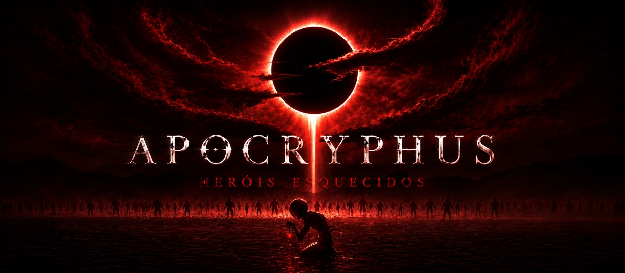 Banner da mesa de RPG: Apocryphus: Heróis Esquecidos