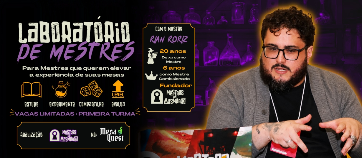 Laboratório de Mestres — com Mestre Rian