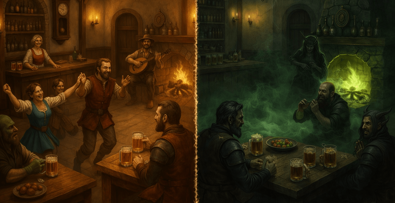 Uma noite no Javali Vermelho