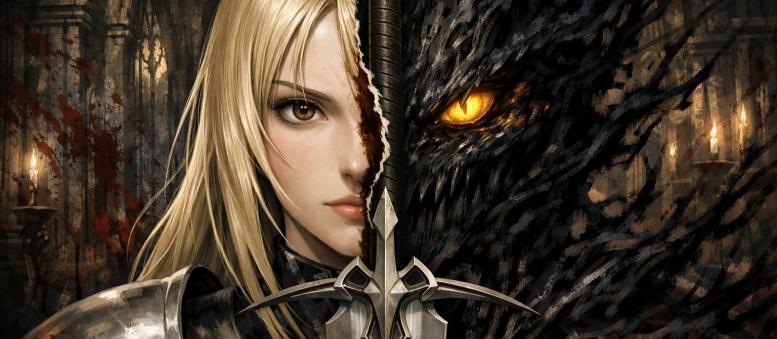 Banner da mesa de RPG: CLAYMORE: O Limiar de Prata