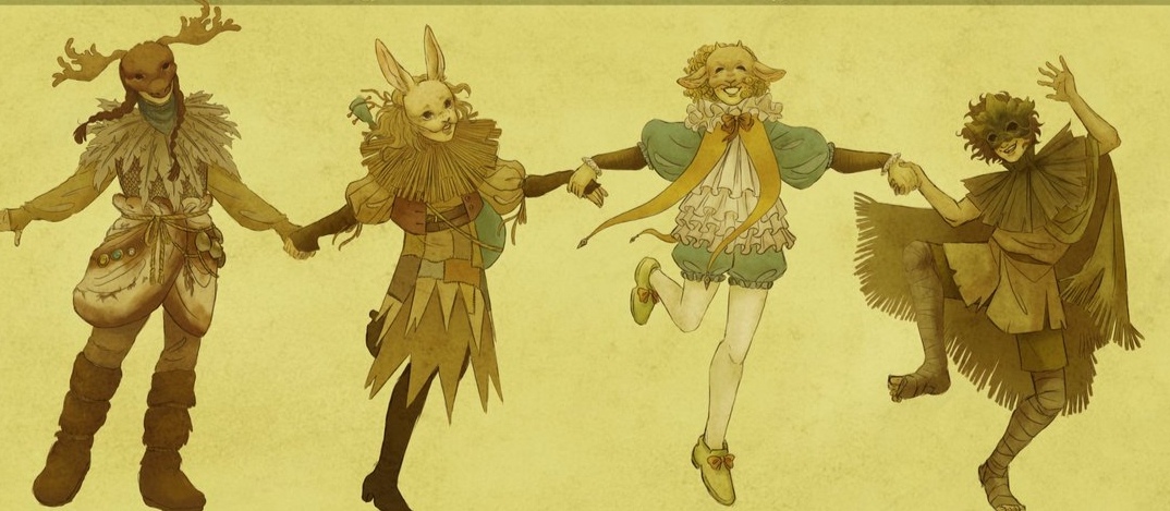 Banner da mesa de RPG: Vila dos perdidos