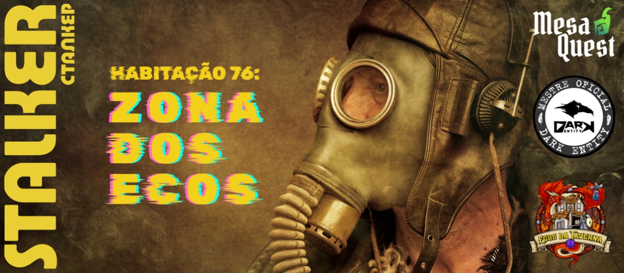 Banner da mesa de RPG: Habitação 76: Zona dos Ecos