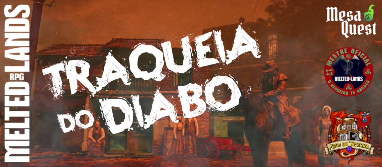 Banner da mesa de RPG: Traqueia do Diabo