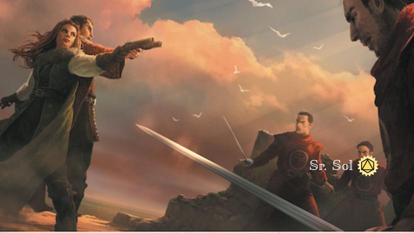 Banner da mesa de RPG: Vingança na Baía Perdida - 7º Mar