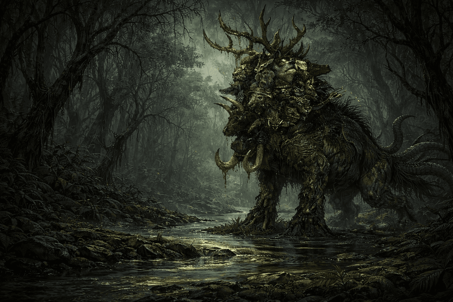 Banner da mesa de RPG: A Orquídea-Negra